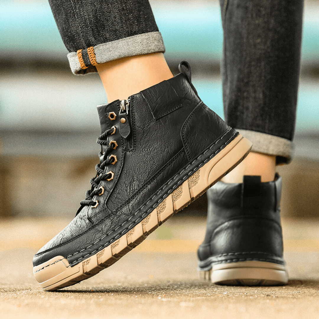 Buffon – Urban Stiefeletten Aus Hochwertigem Leder
