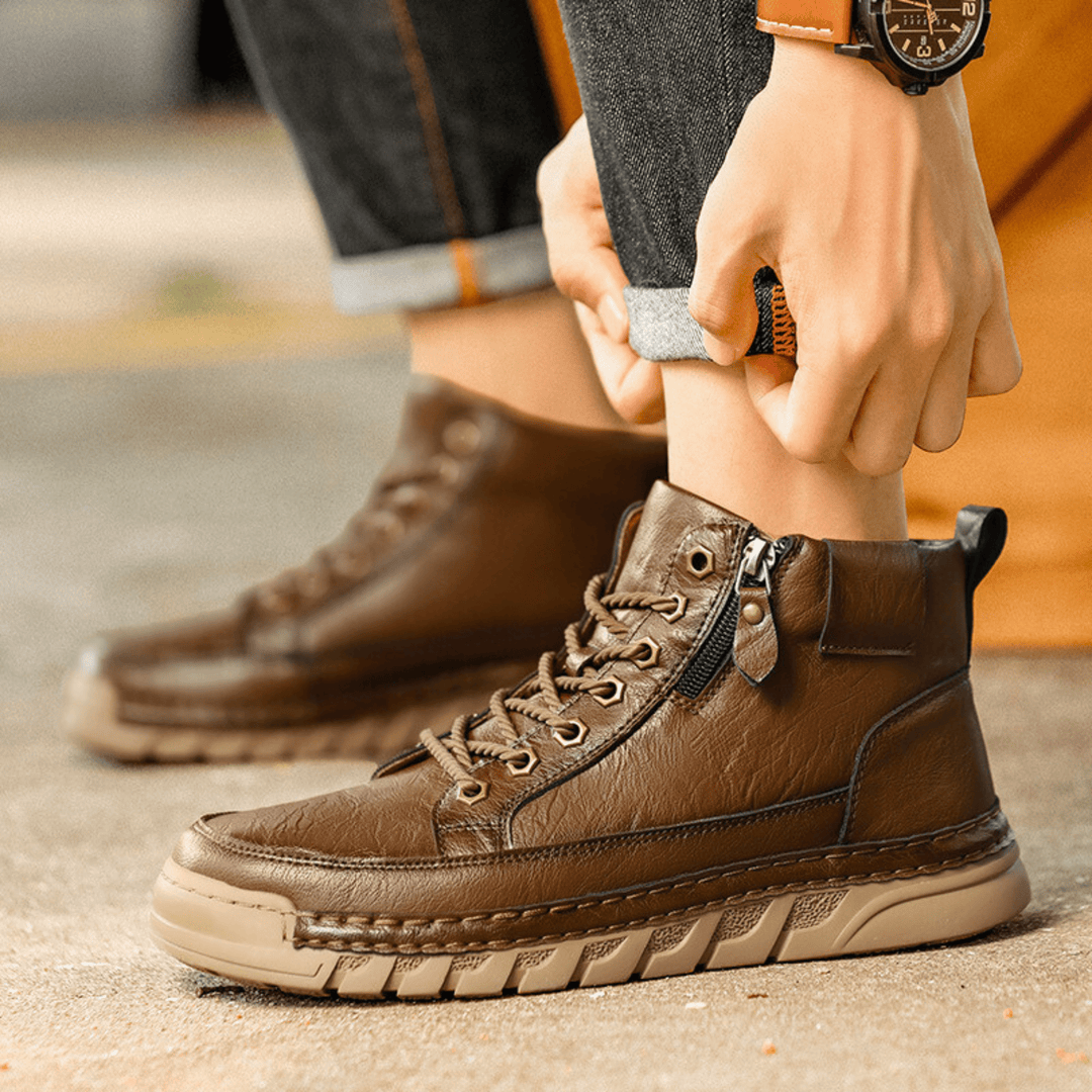 Buffon – Urban Stiefeletten Aus Hochwertigem Leder